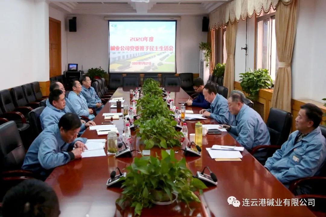 公司成功召开2020年度领导班子民主生活会